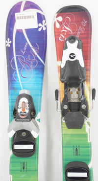Axis Luna Kids Skis with Bindings - 70 cm Used