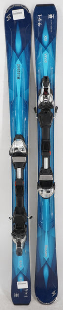 Blizzard Viva X8 Women's Demo Skis with Bindings - 146 cm Used