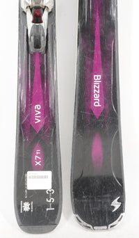 Blizzard Viva X7 TI Women's Demo Skis with Bindings - 153 cm Used