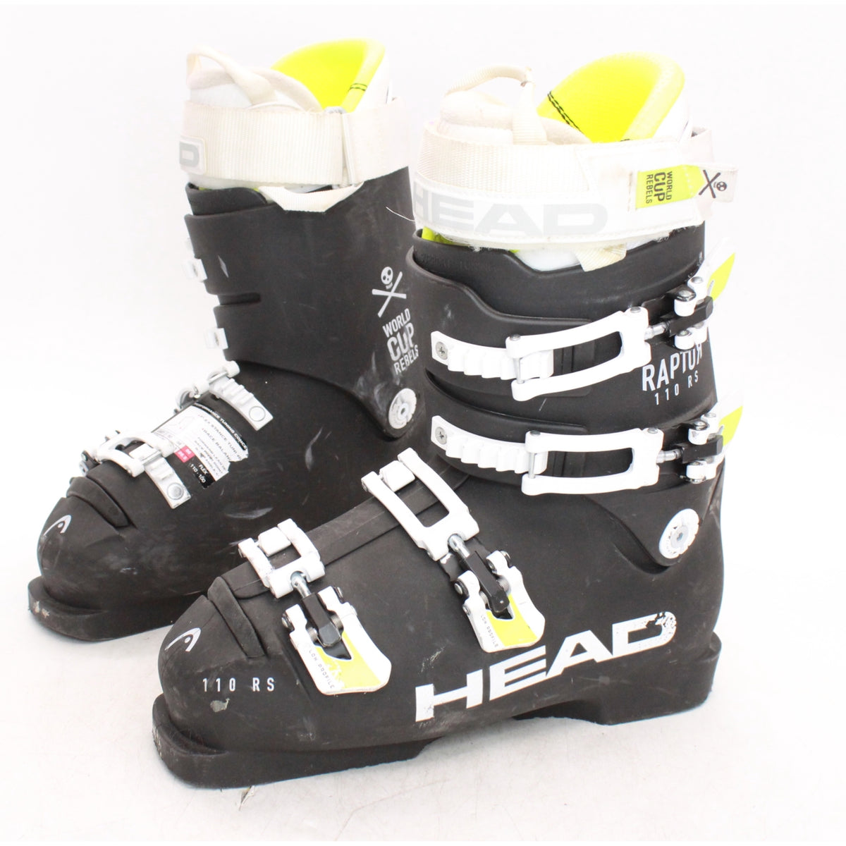 Head Raptor 110 RS World Cup Rebels Ski Boots - Size 8.5 / Mondo 26.5 ...