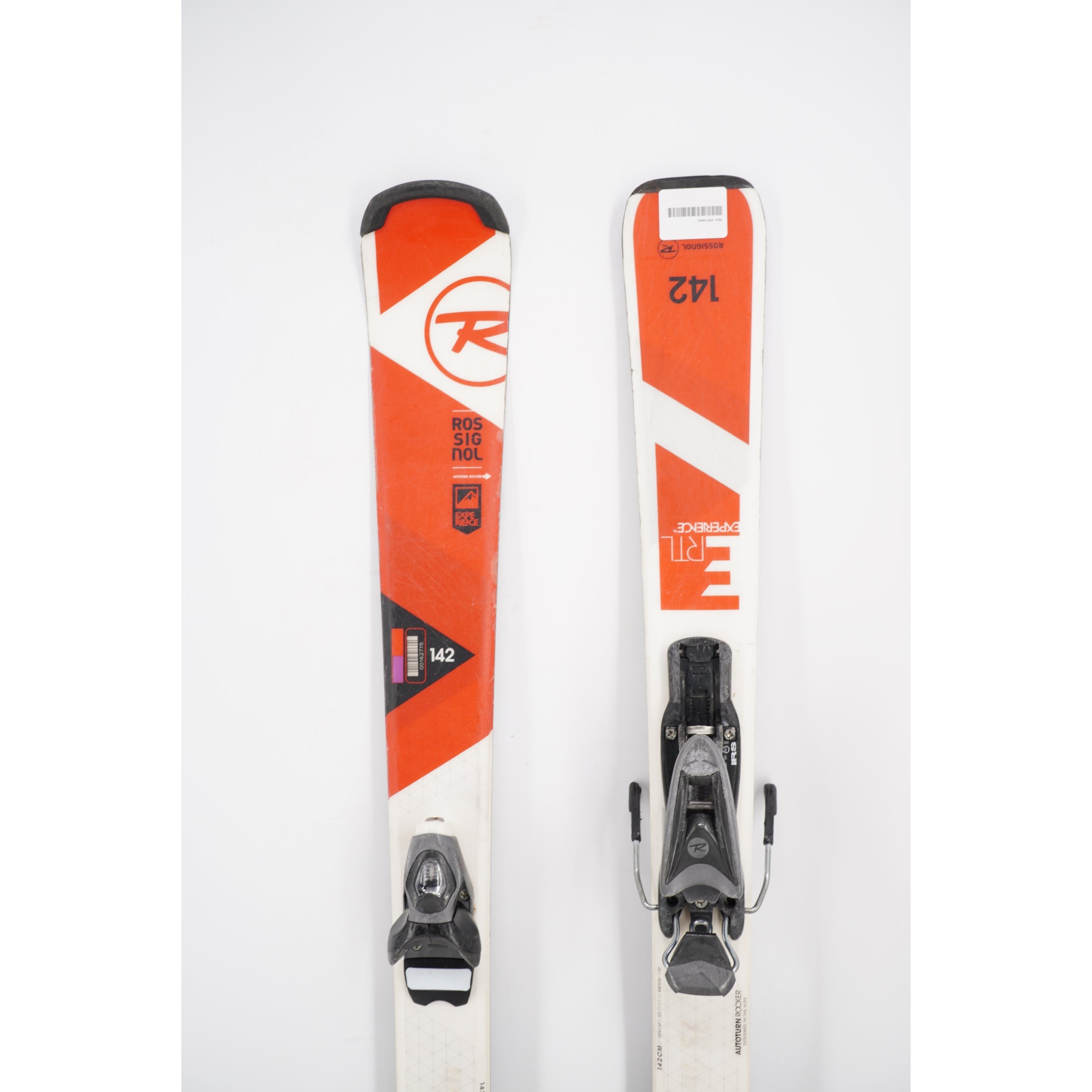 Rossignol Experience RTL Adult Skis with Bindings - 142 cm Used