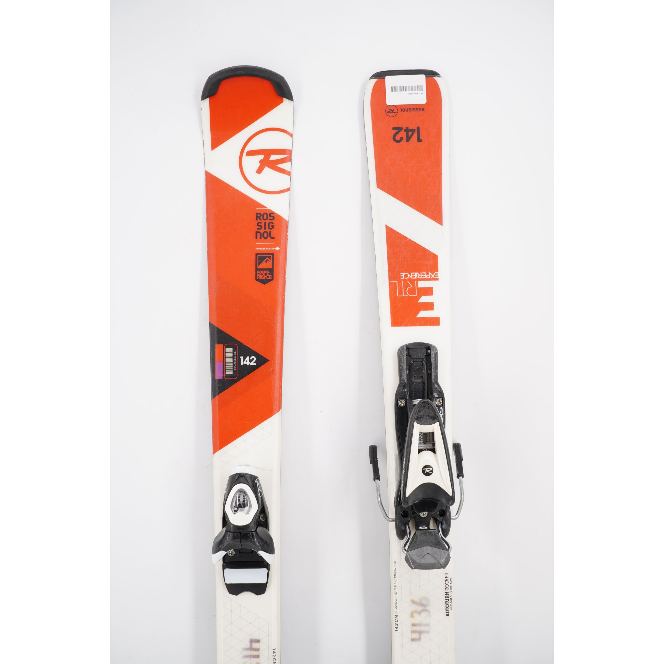 Rossignol Experience RTL Adult Skis with Bindings - 142 cm Used