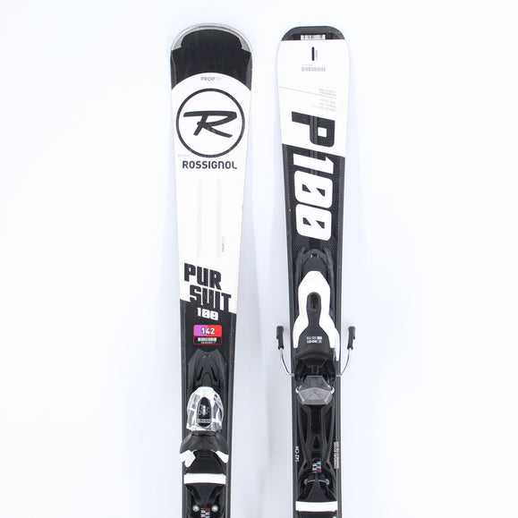 Rossignol Pursuit 100 Adult Skis with Bindings - 142 cm Used