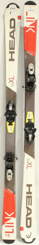 Head The Link Adult Skis with Bindings - 170 cm Used