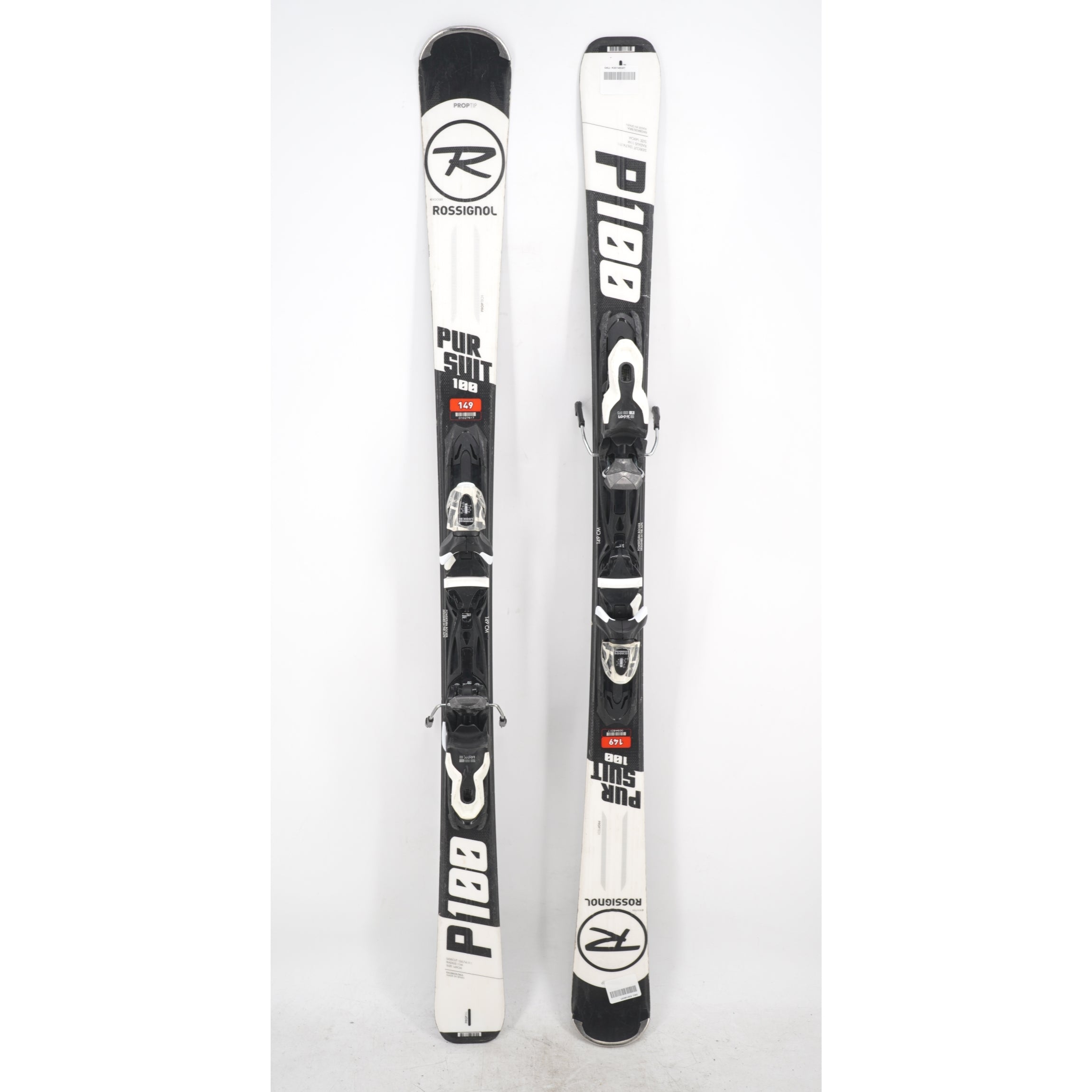 Rossignol Pursuit 100 Adult Skis with Bindings - 149 cm Used
