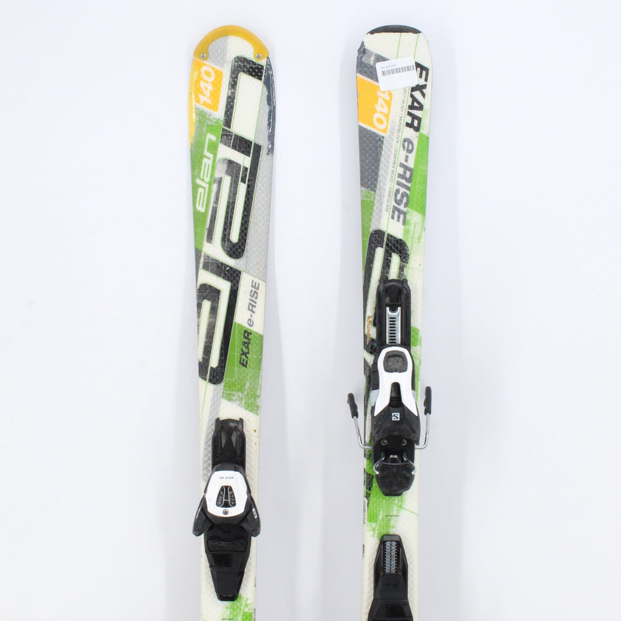 Elan Exar e-Rise Adult Skis with Bindings - 140 cm Used