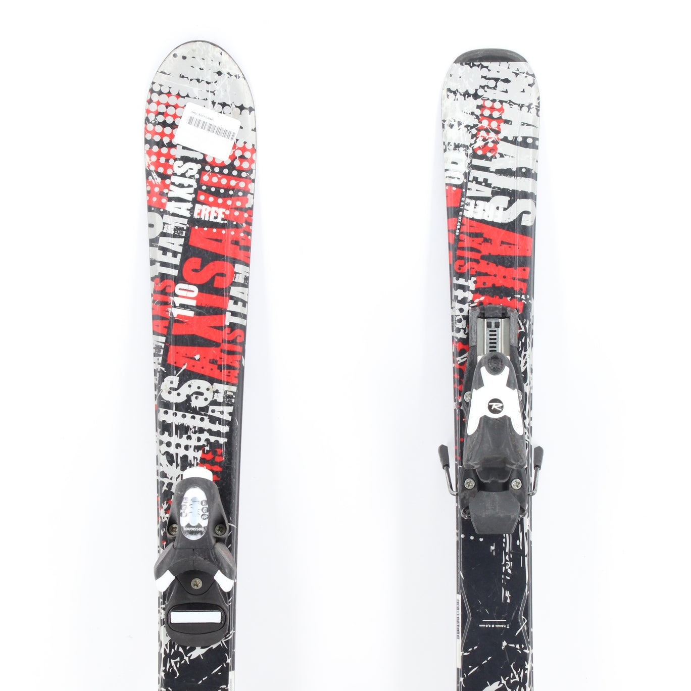 Axis Free Team Kids Skis with Bindings - 110 cm Used