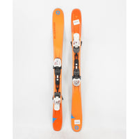 Blizzard Rustler Jr. Twin Tip Kids Skis with Bindings - 109 cm Used