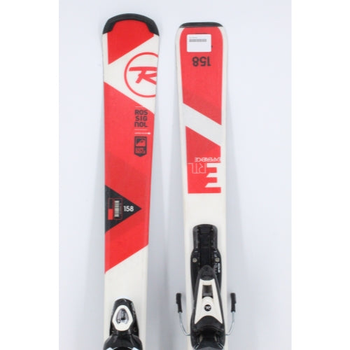 Rossignol Experience RTL Adult Skis with Bindings - 158 cm Used