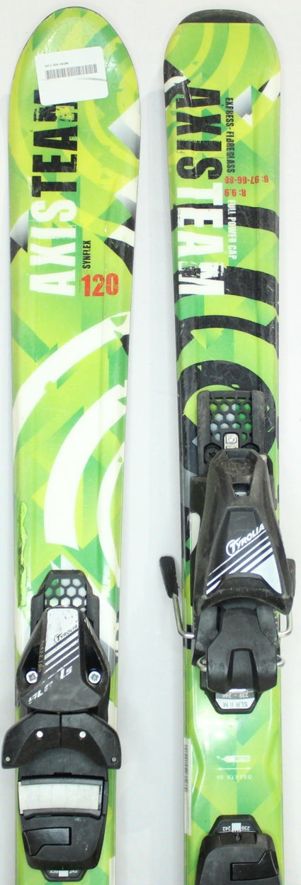 Axis Team Kids Skis with Bindings - 120 cm Used