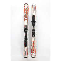 Head Super Shape Team Kids Skis with Bindings - 117 cm Used