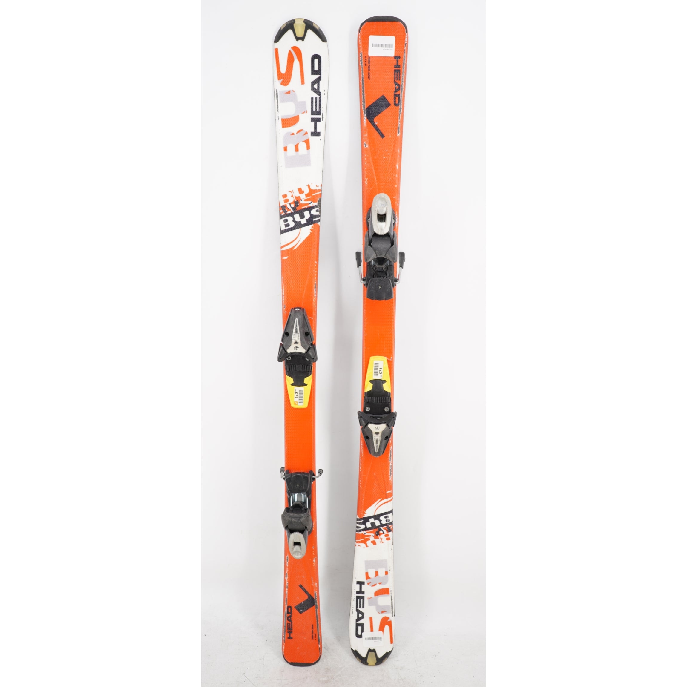 Head BYS Adult Skis with Bindings - 150 cm Used