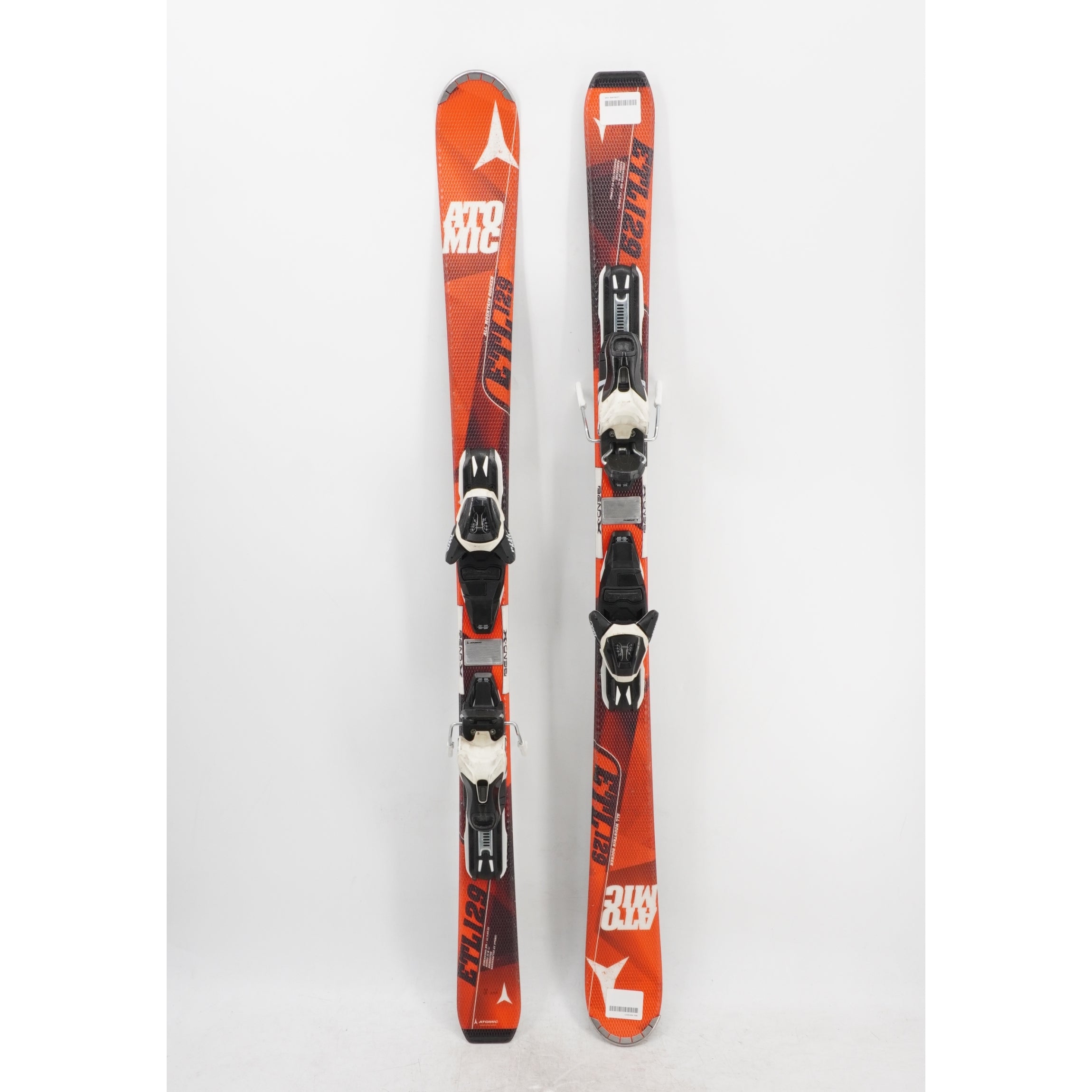 Atomic ETL Adult Skis with Bindings - 129 cm Used