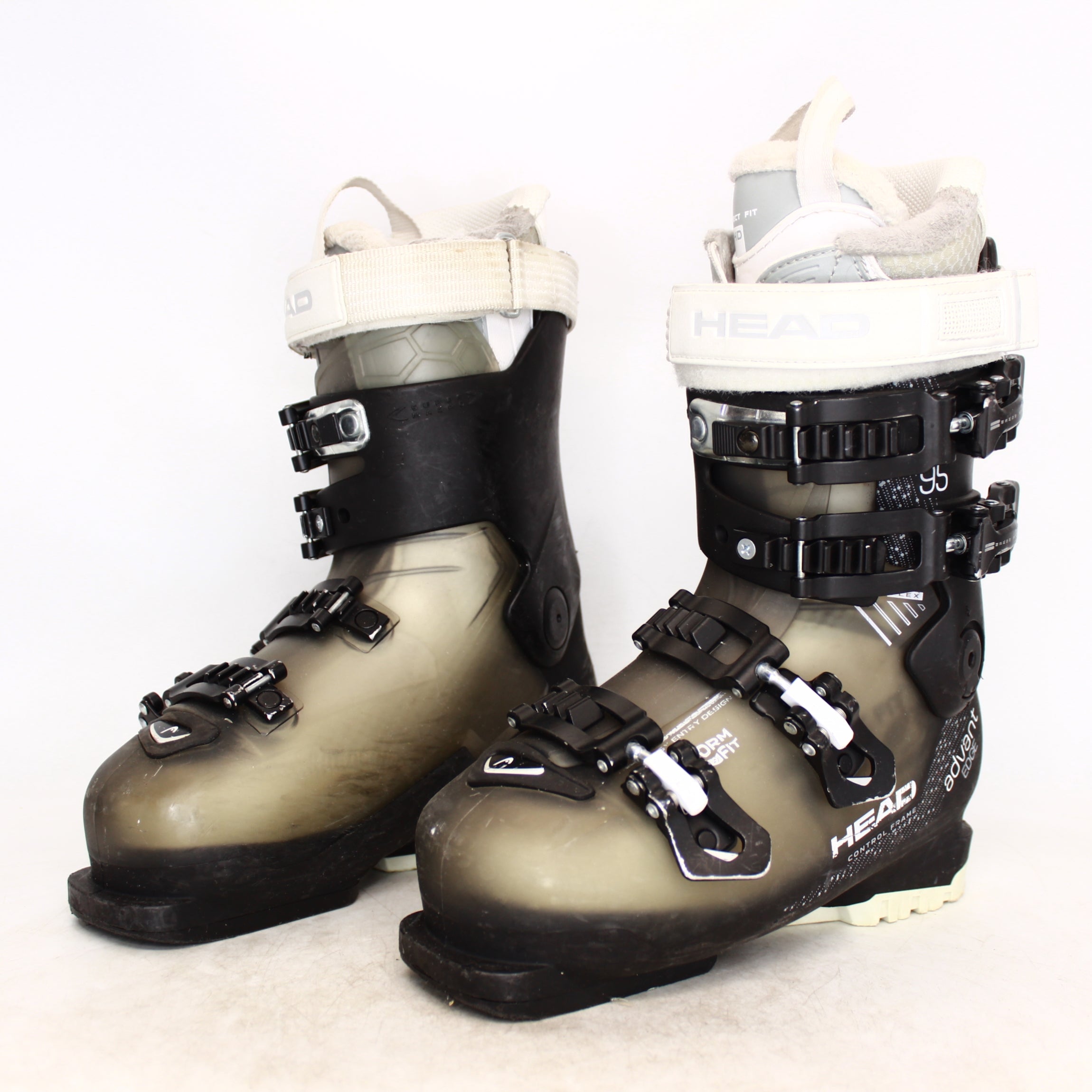 Head Edge Advant 95 Women's Ski Boots - Size 6 / Mondo 23 Used