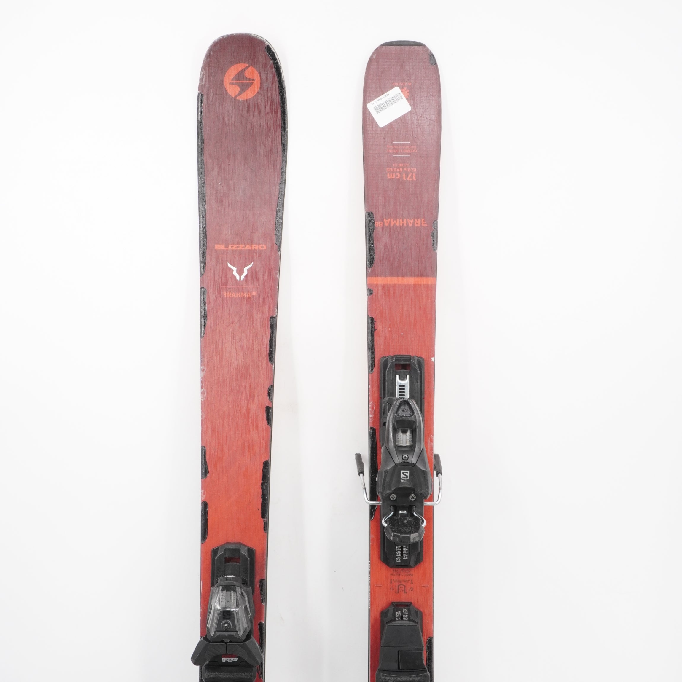 Blizzard Brahma 88 Demo Skis with Bindings - 171 cm Used