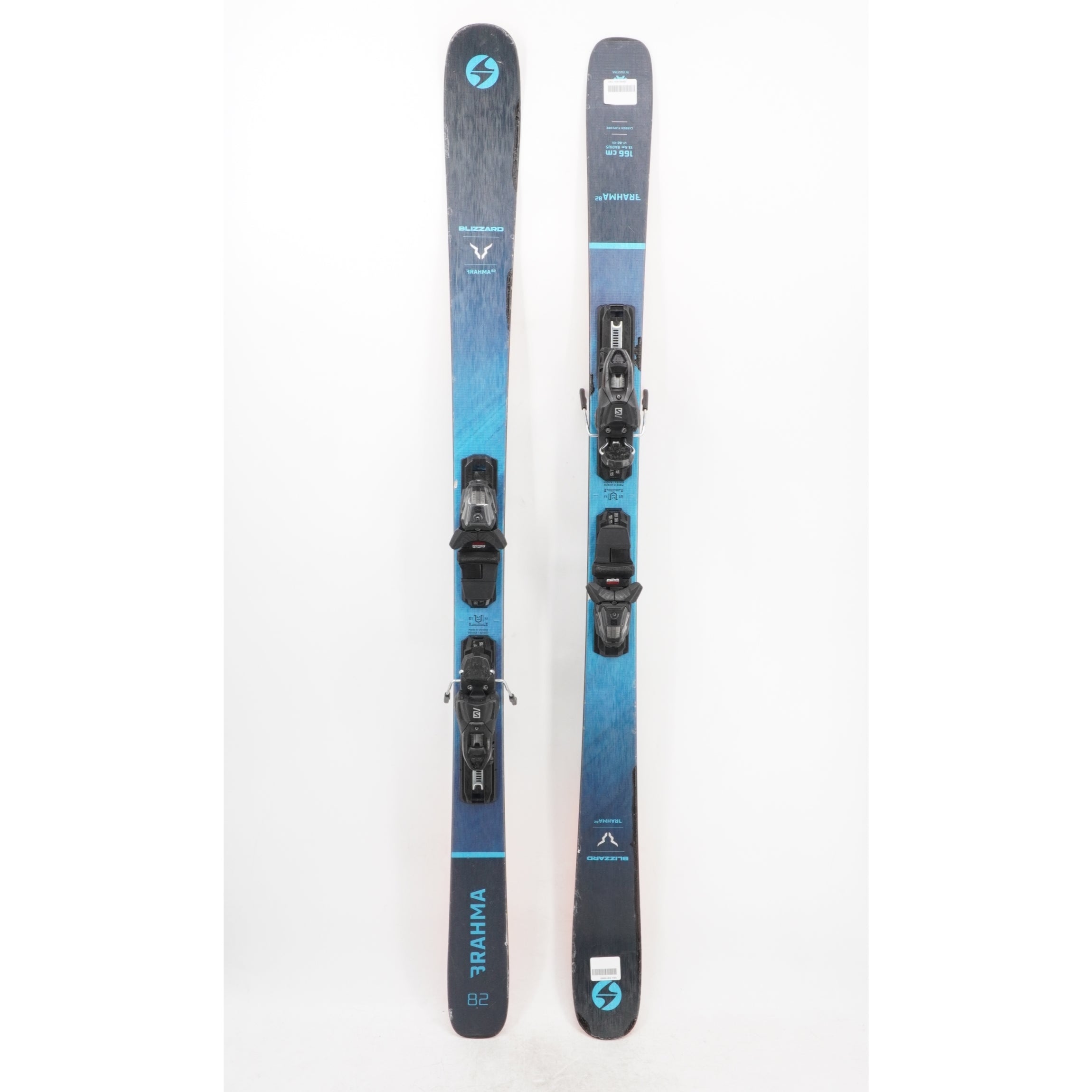 Blizzard Brahma 82 Demo Skis with Bindings - 166 cm Used