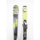 Salomon Q-Max Jr. Skis with Bindings - 130 cm Used