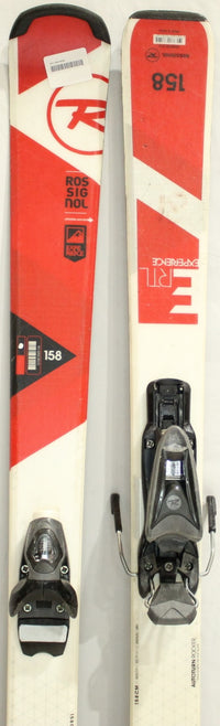 Rossignol E RTL Skis with Bindings - 158 cm Used
