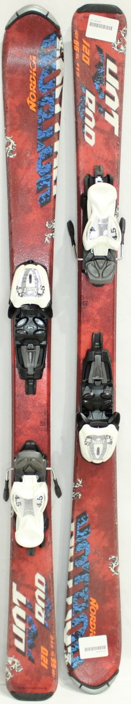 Nordica Hot Rod Kids Skis with Bindings - 120 cm Used