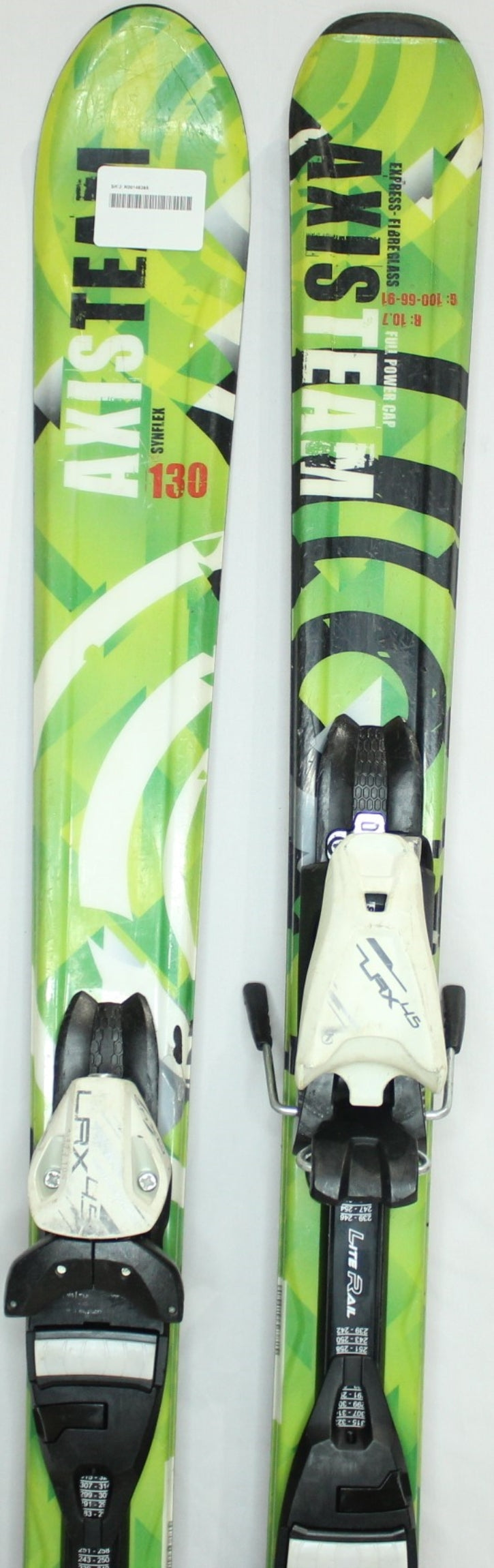 Axis Team Synflex Kids Skis with Bindings - 130 cm Used