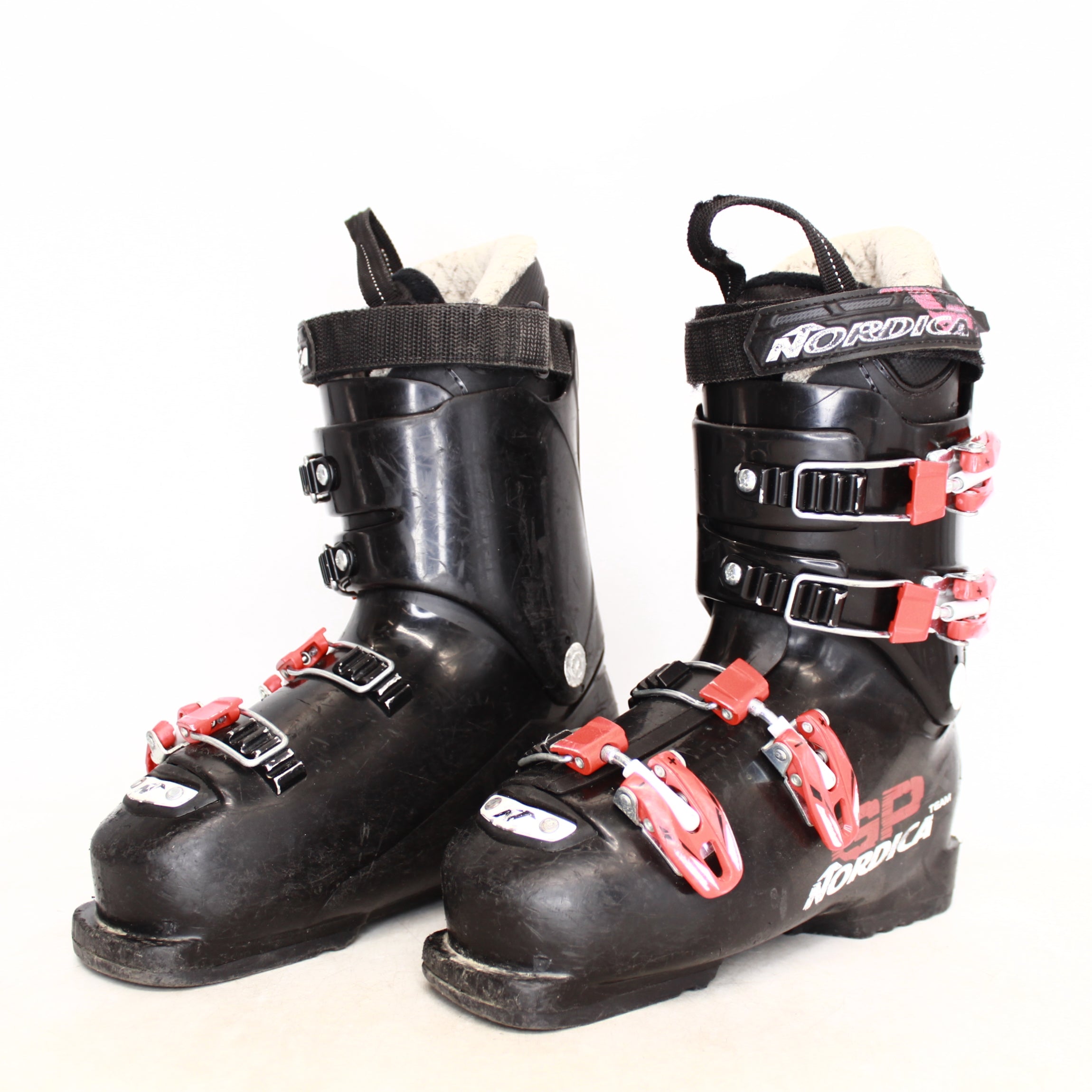 Nordica GPX Team Junior Ski Boots - Size 5 / Mondo 23 Used