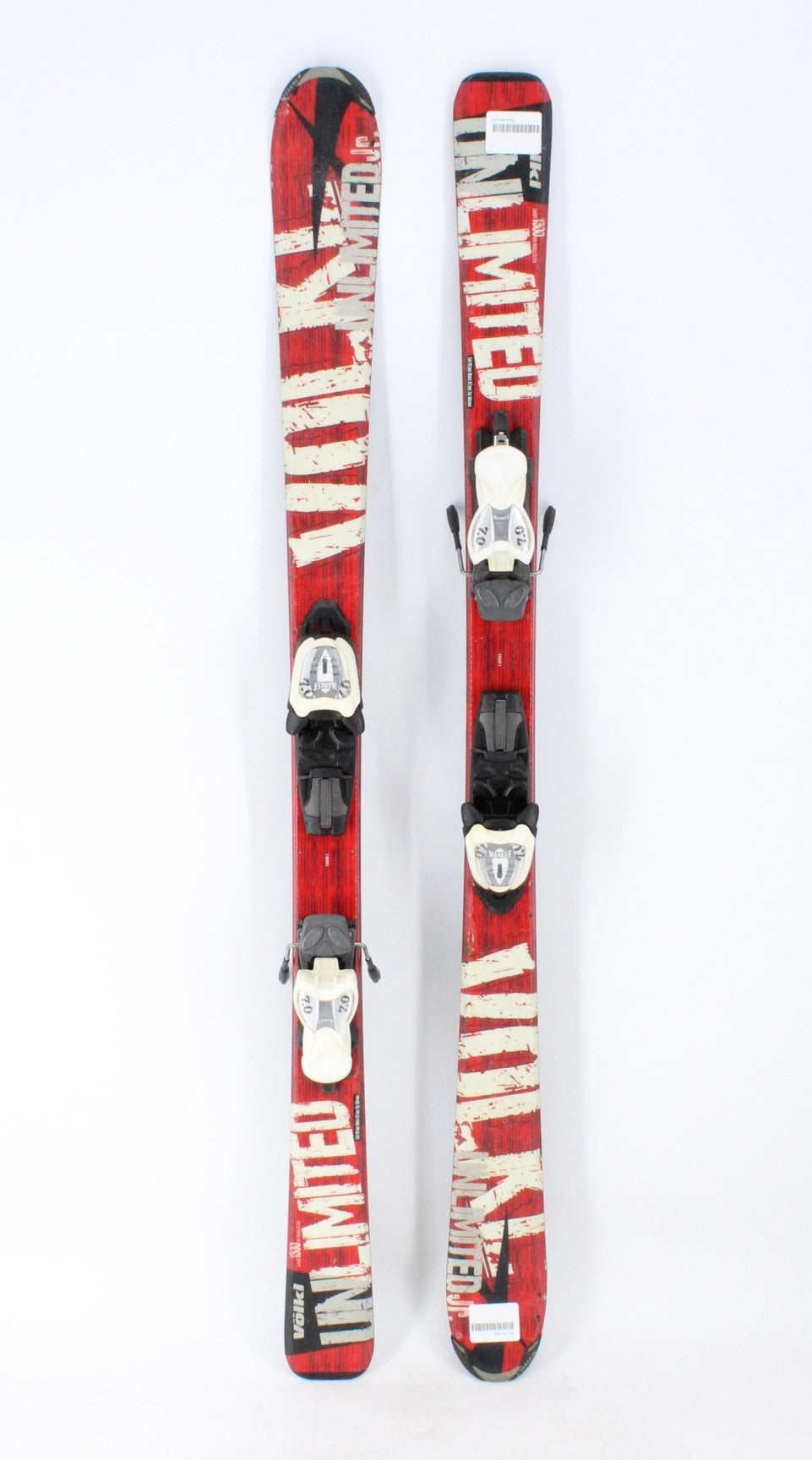 Volkl Unlimited AC Jr. Skis with Bindings - 130 cm Used