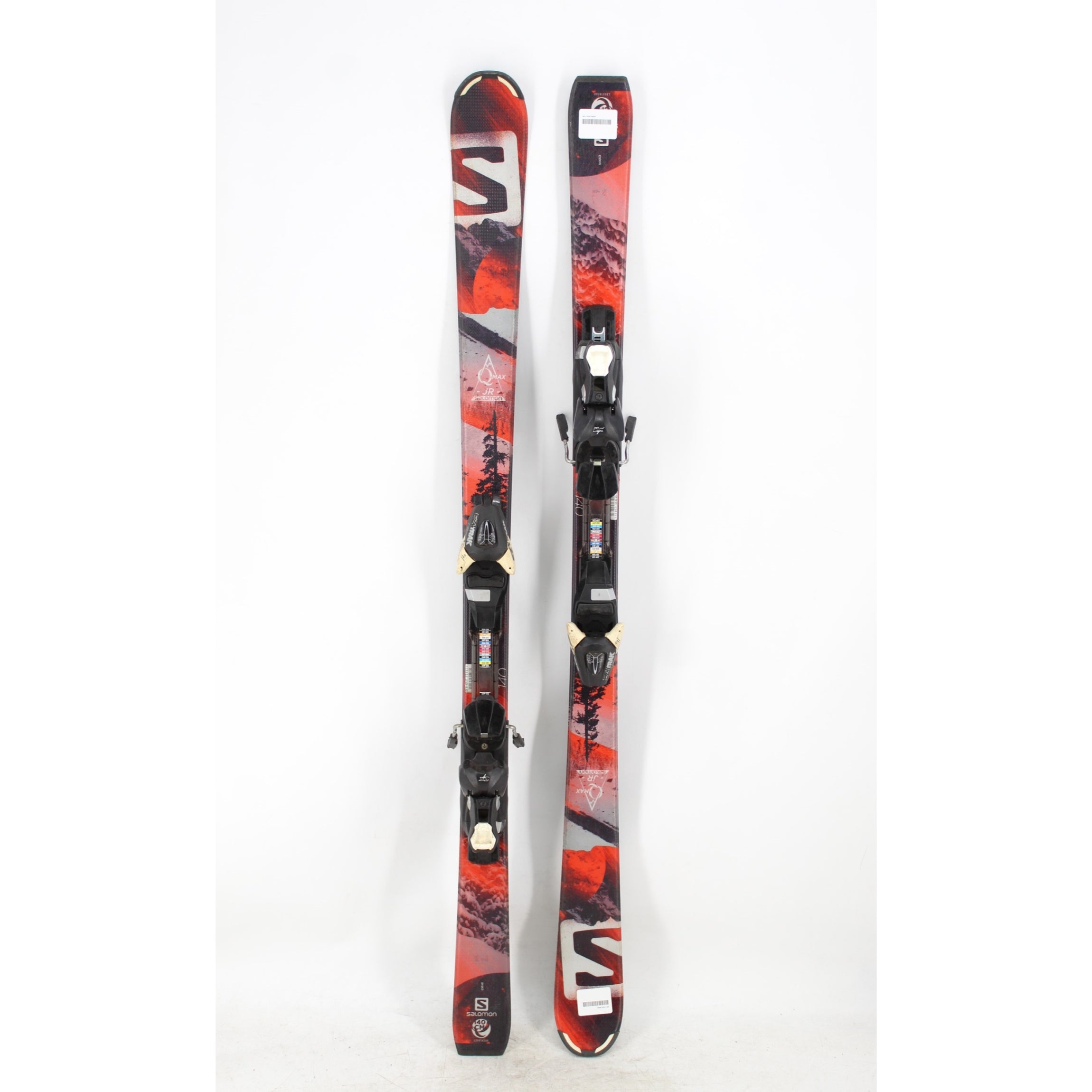 Salomon Q Max Jr. Skis with Bindings - 140 cm Used