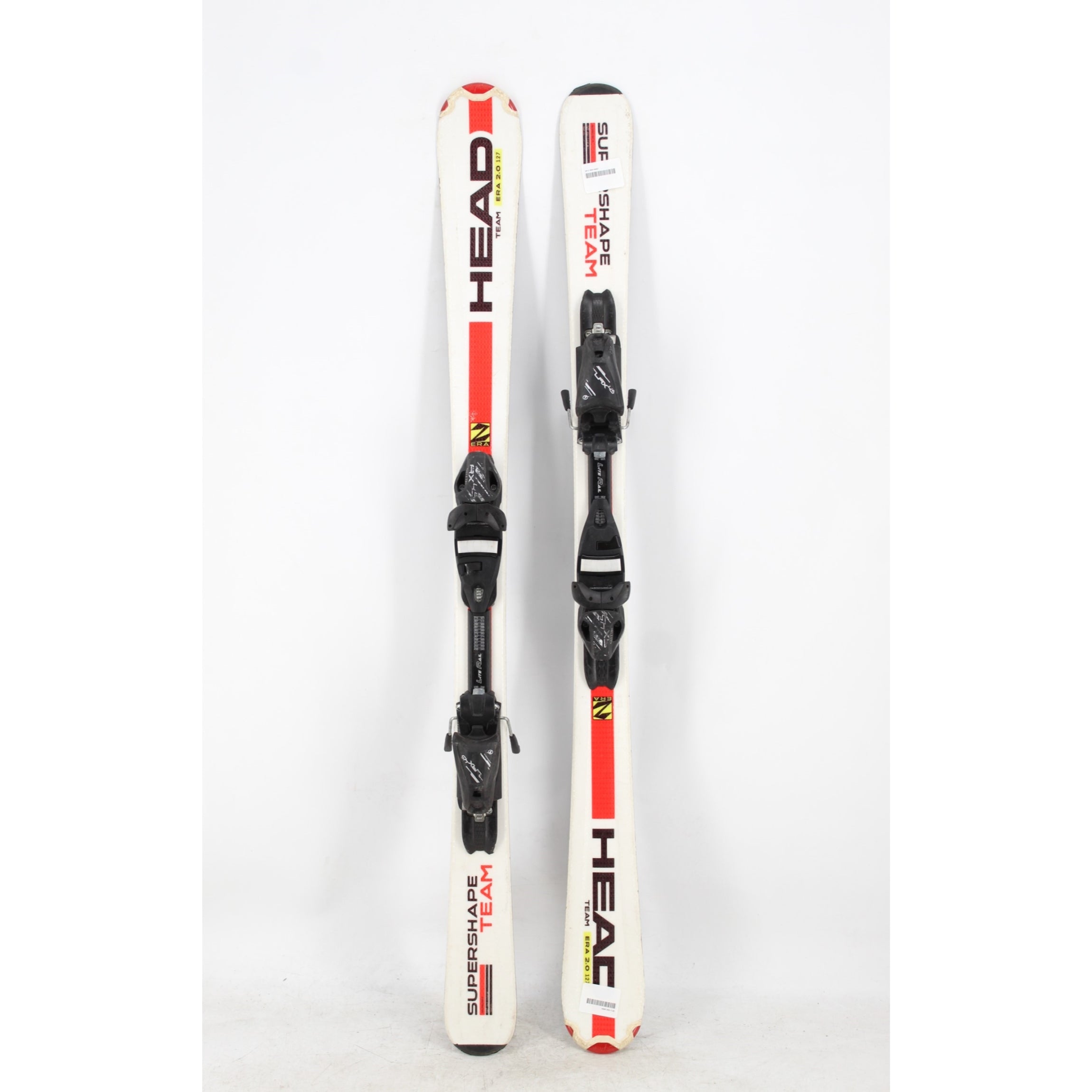 Head Super Shape Team Era 2.0 Kids Skis with Bindings - 127 cm Used