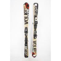 Volkl Unlimited Junior Skis with Bindings - 128 cm Used