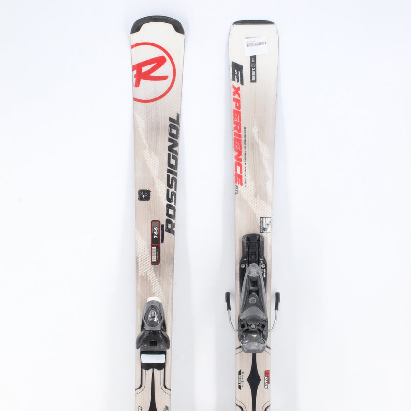 Rossignol Experience RTL Adult Skis with Bindings - 166 cm Used