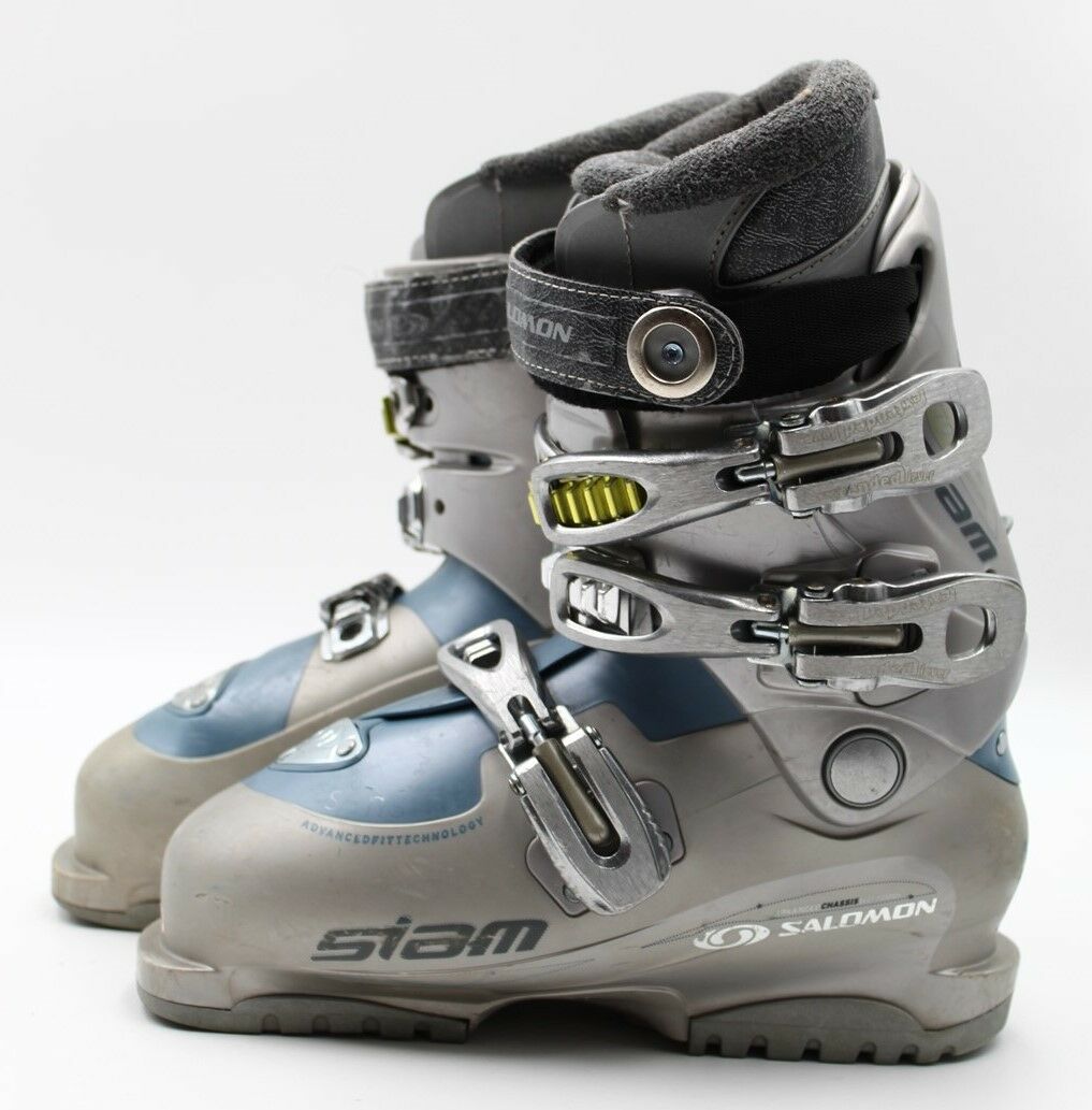 Salomon Siam Women's Ski Boots - Size 6.5 / Mondo 23.5 Used