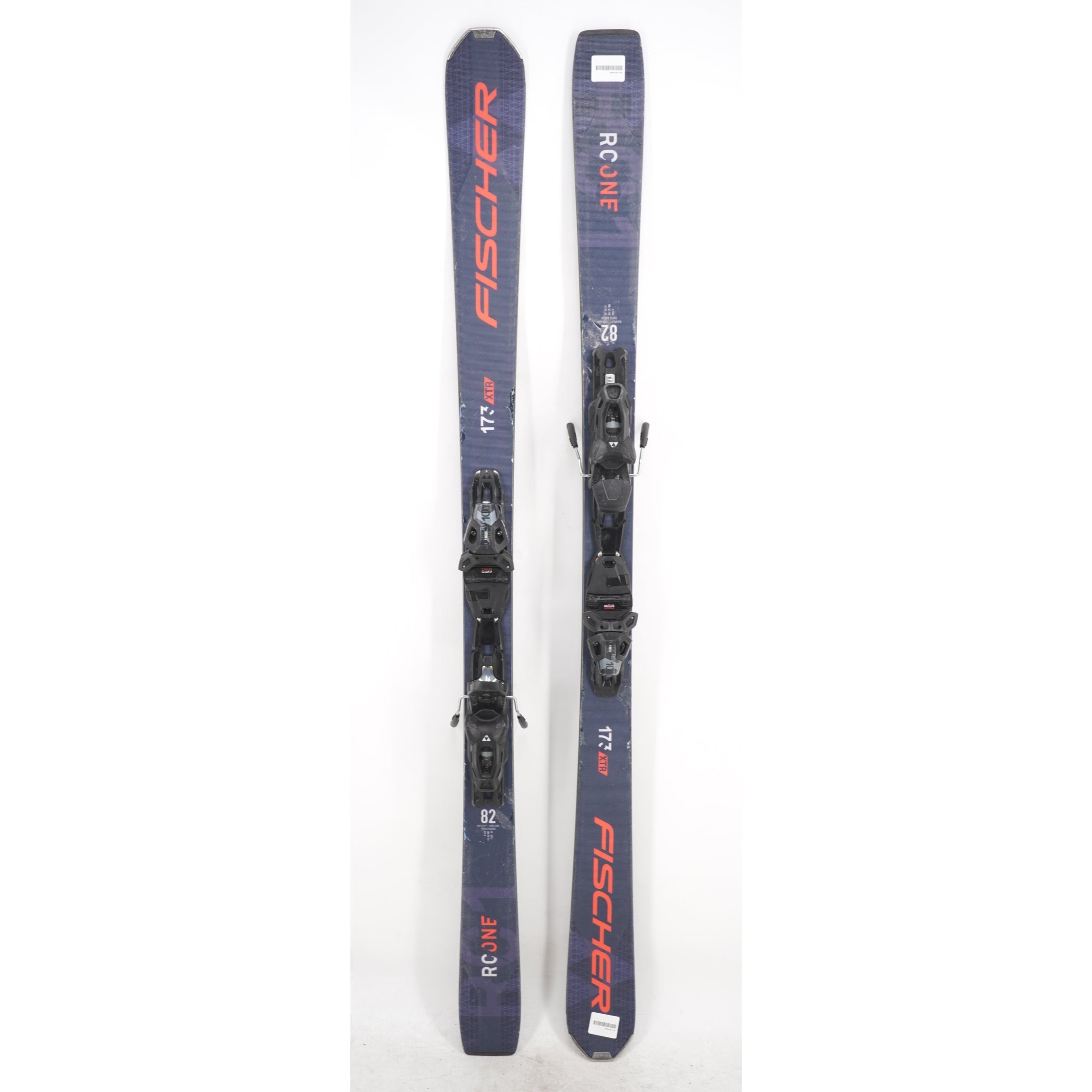 Fischer RC One 82 Adult Demo Skis with Bindings - 173 cm Used