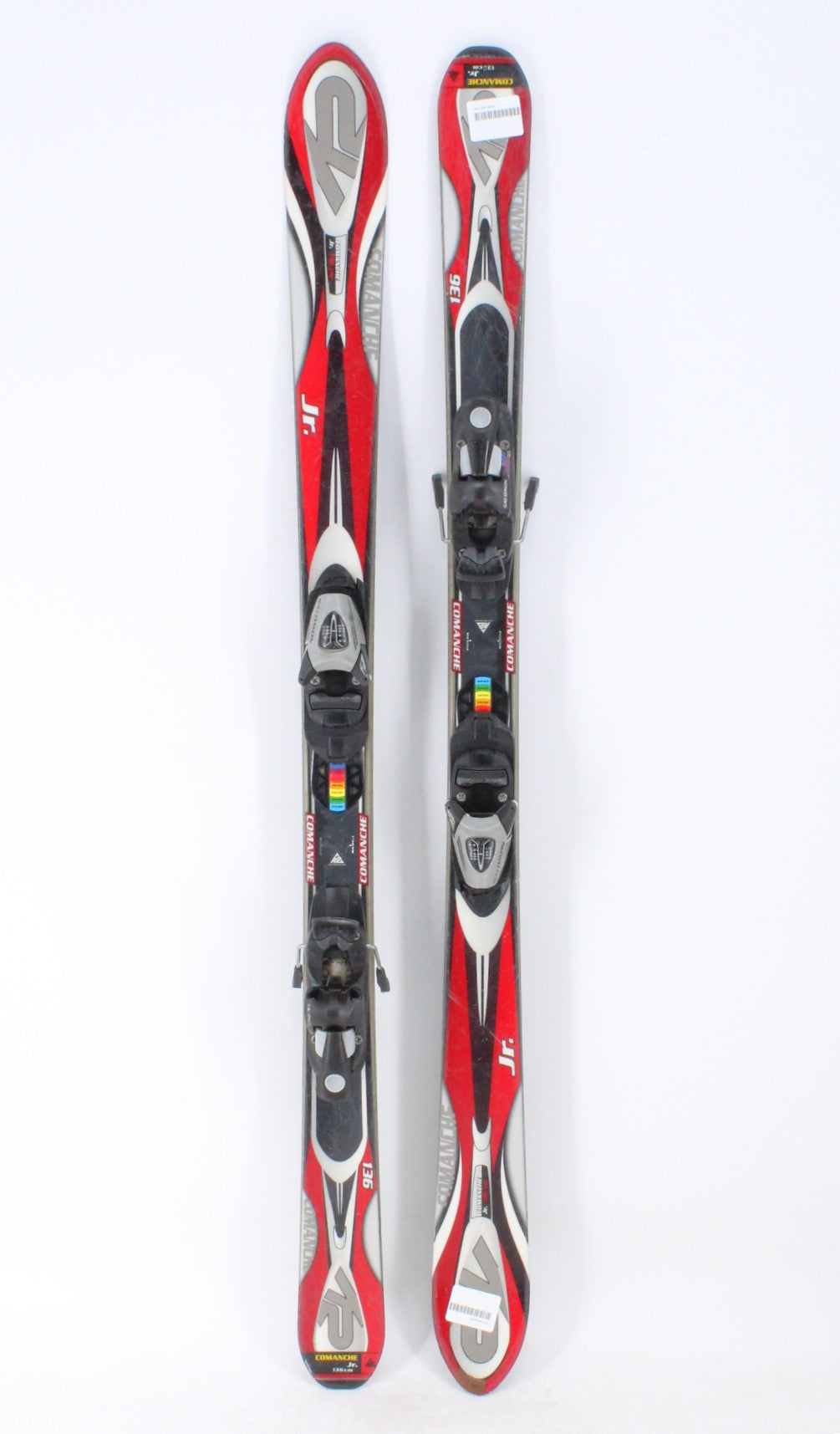 K2 Comanche Jr. Kids Skis with Bindings - 136 cm Used