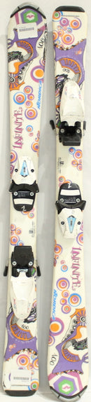 Nordica Infinite Kids Skis with Bindings - 100 cm Used