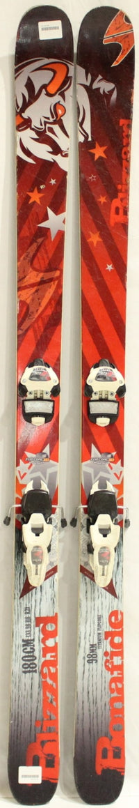 Blizzard Bonafide Demo Skis with Bindings - 180 cm Used