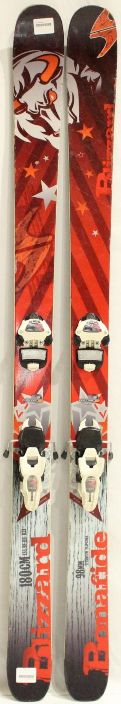 Blizzard Bonafide Demo Skis with Bindings - 180 cm Used