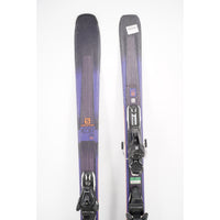 Salomon XDR 76 STR Adult Demo Skis with Bindings - 170 cm Used