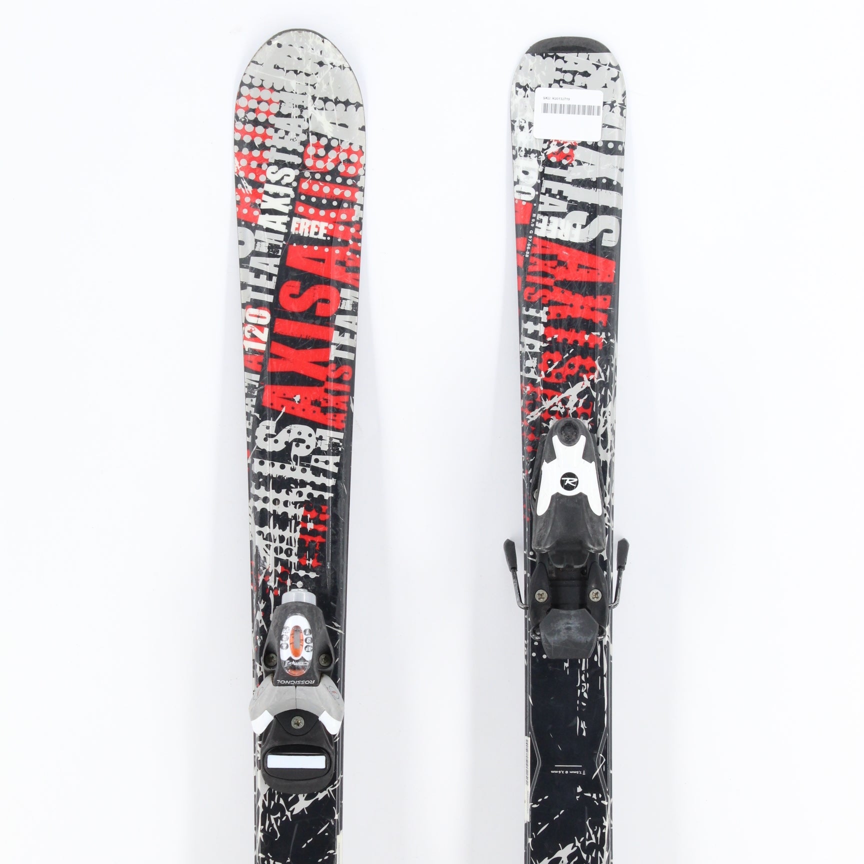 Axis Free Team Kids Skis with Bindings - 120 cm Used