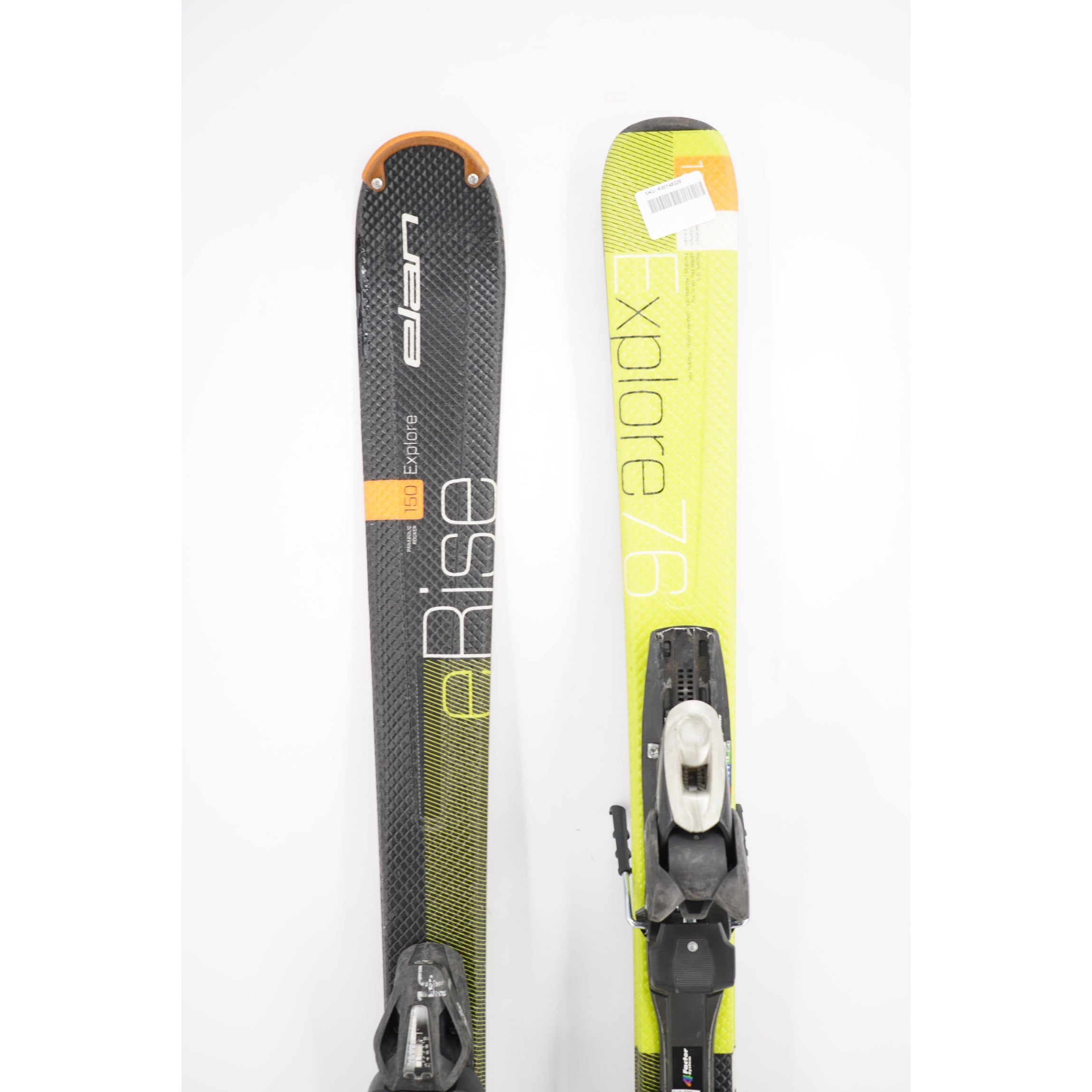 Elan Explore eRise 76 Adult Skis with Bindings - 150 cm Used