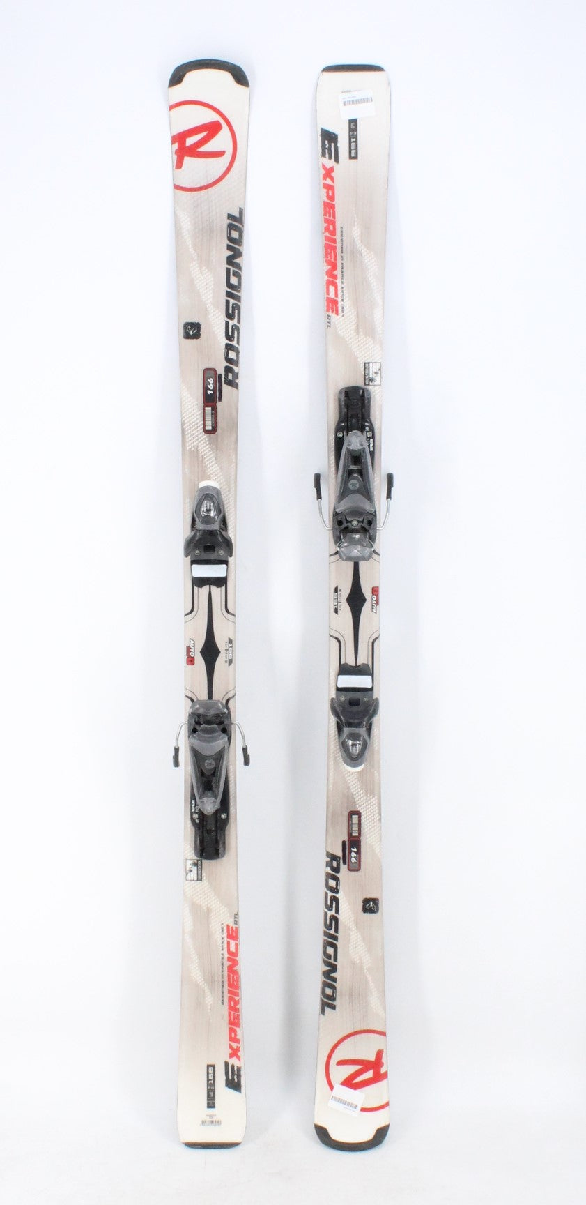 Rossignol Experience RTL Adult Skis with Bindings - 166 cm Used
