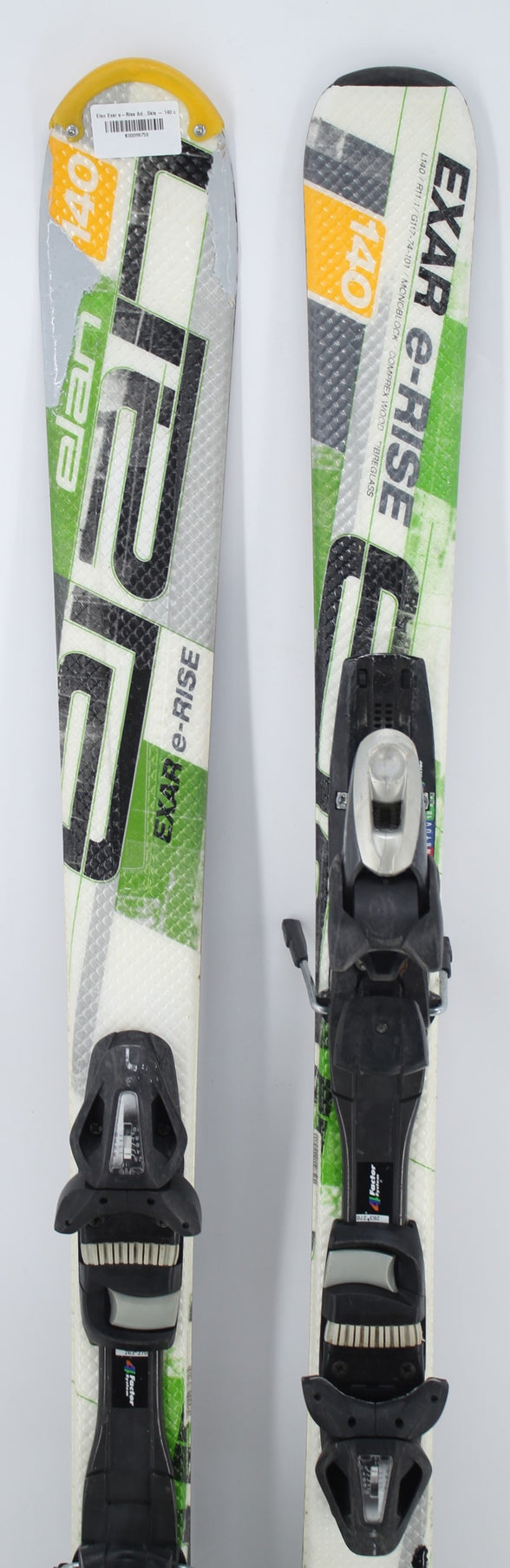 Elan Exar e-Rise Adult Skis with Bindings - 140 cm Used