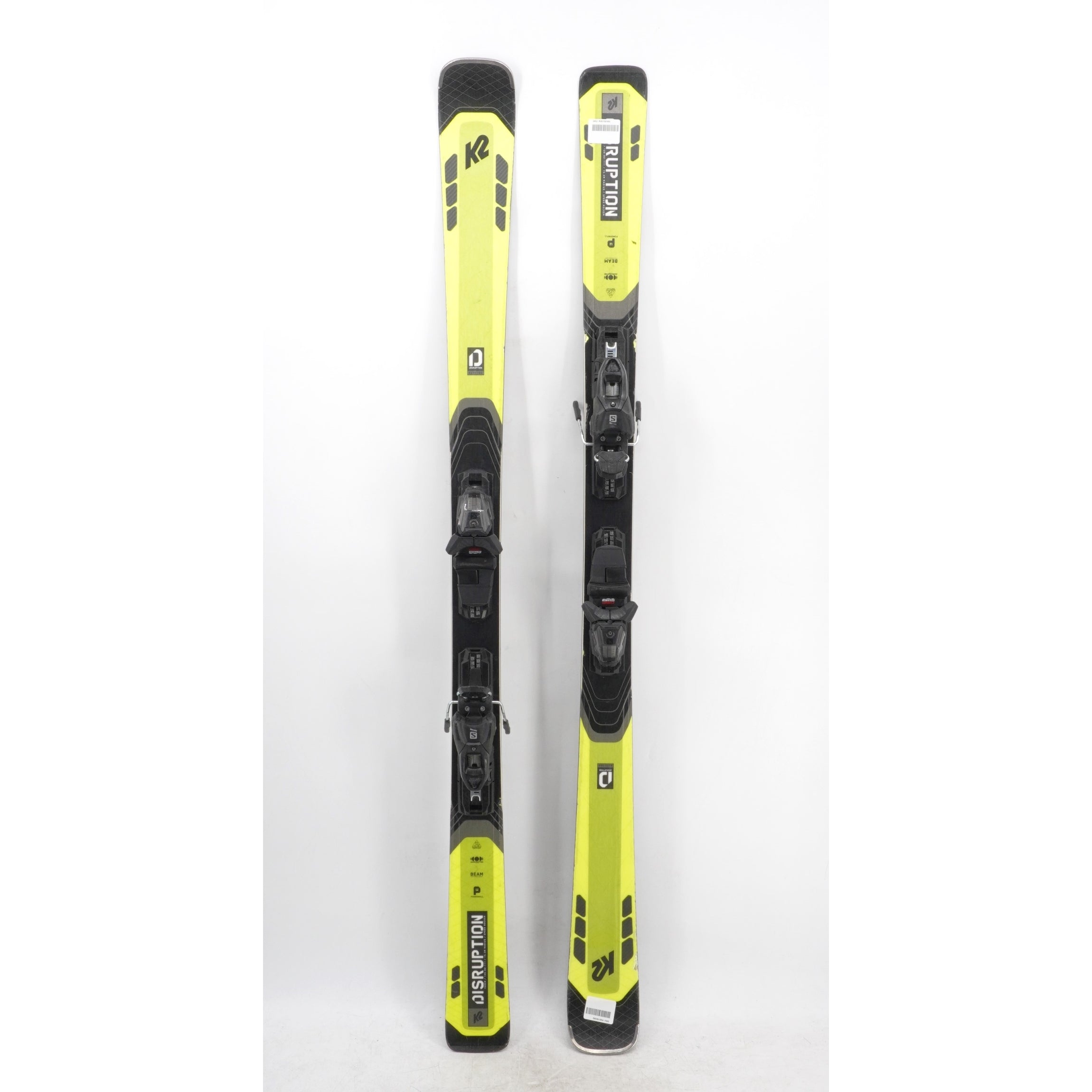 K2 Disruption 82 Ti Demo Skis with Bindings - 163 cm Used