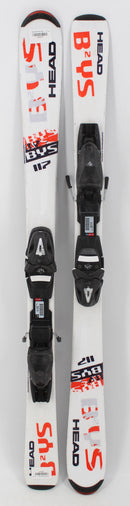 Head B2YS Kids Skis with Bindings - 117 cm Used