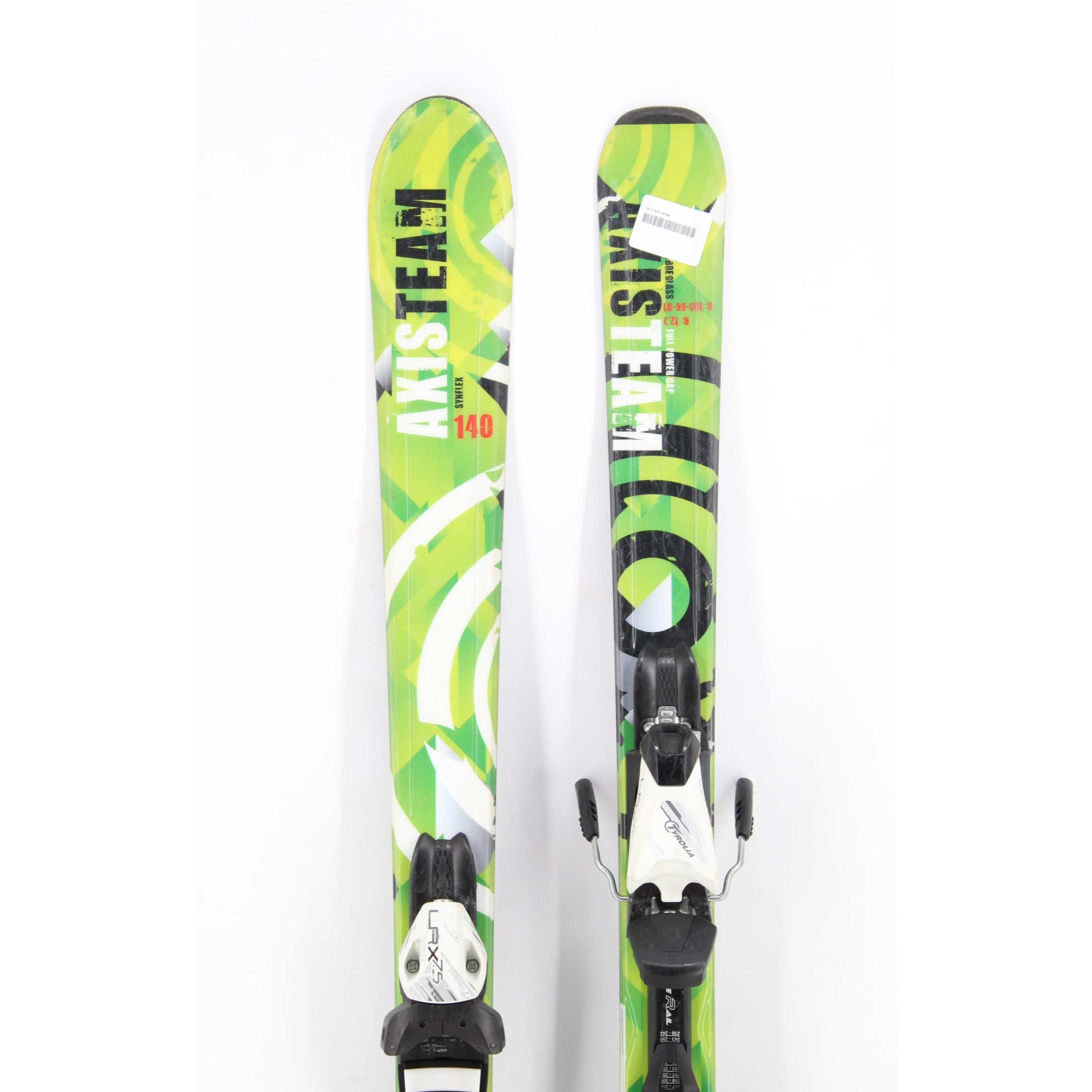 Axis Team Synflex Jr. Skis with Bindings - 140 cm Used