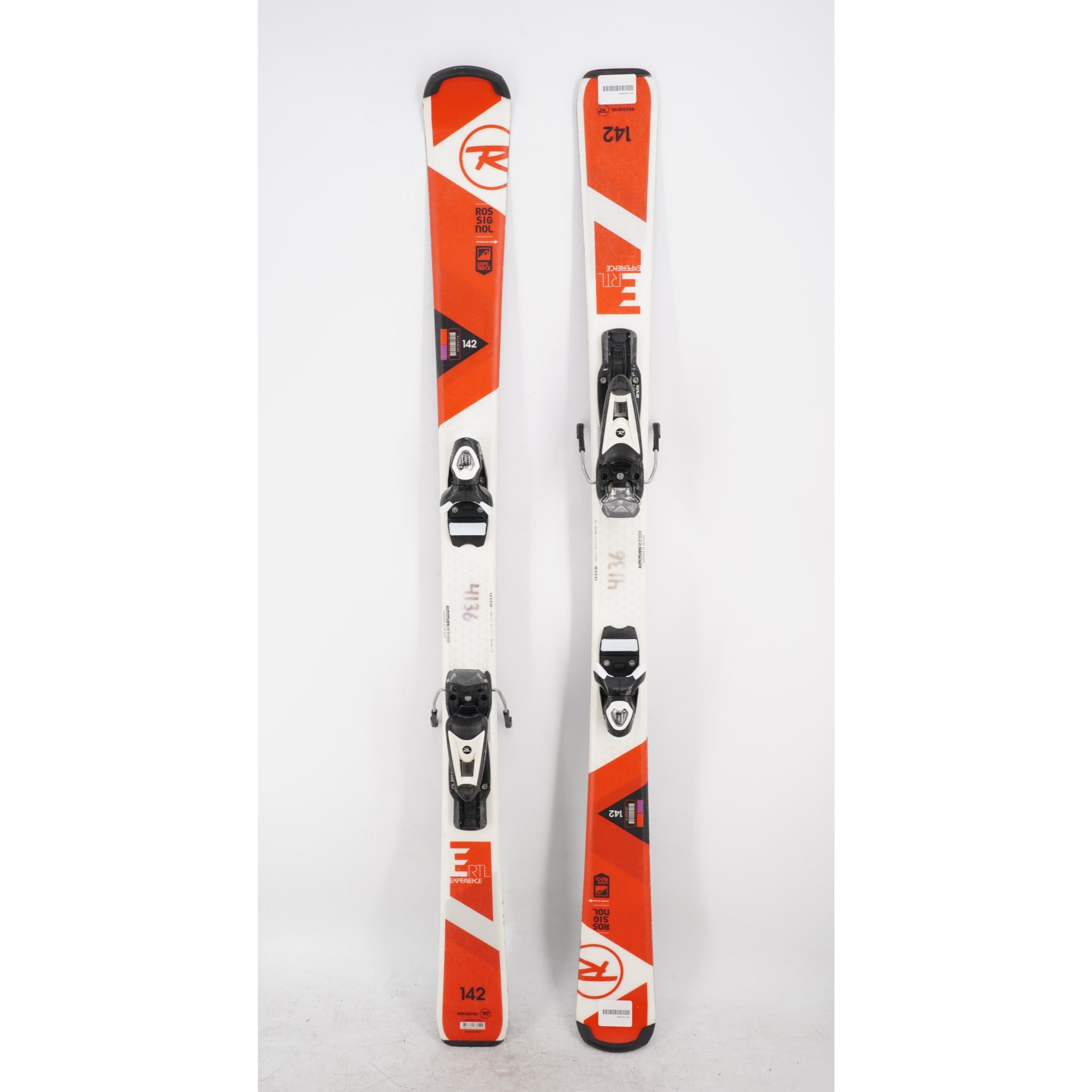 Rossignol Experience RTL Adult Skis with Bindings - 142 cm Used