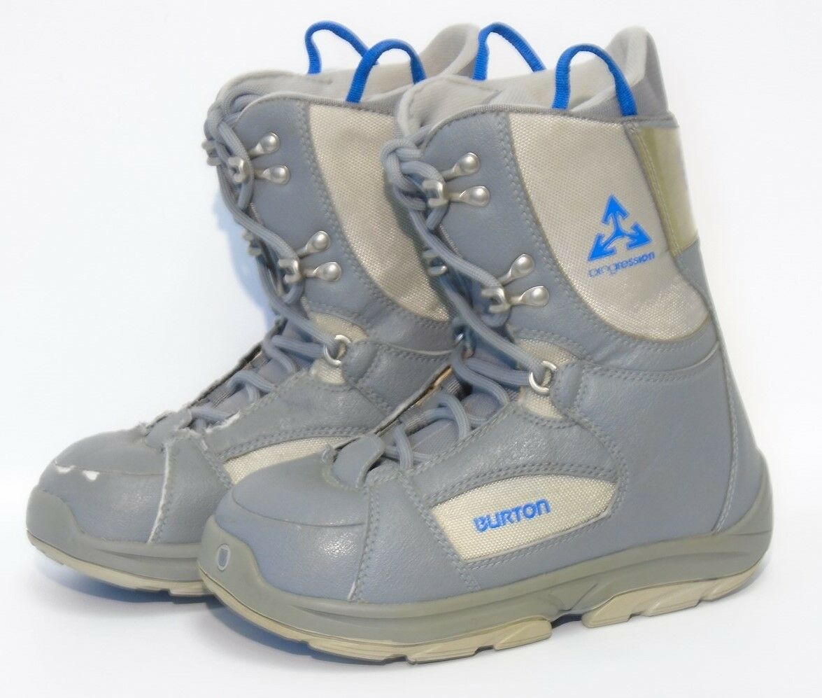 Burton Progression Snowboard Boots - Size 4 / Mondo 22 Youth Used