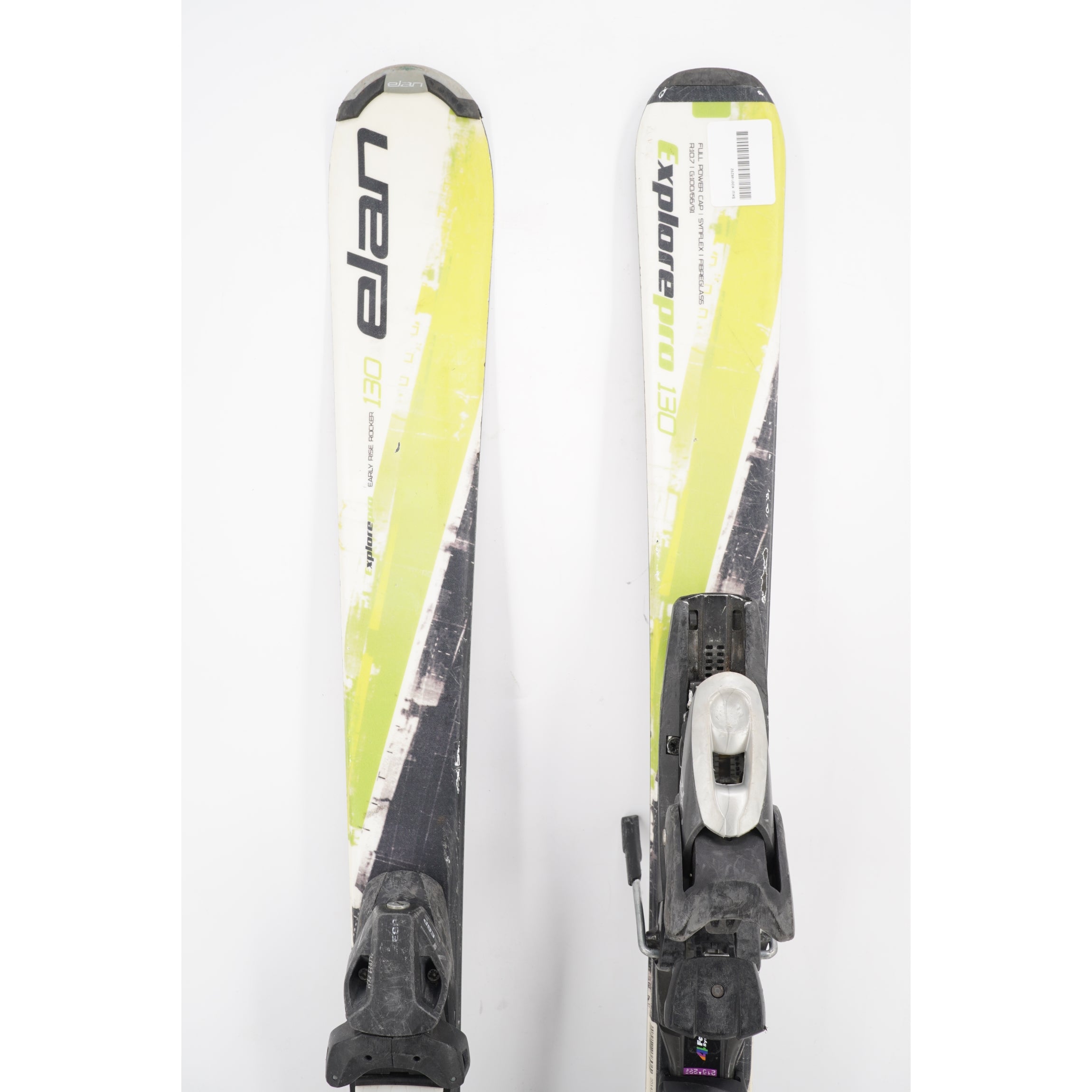 Elan Explore Pro Junior Skis with Bindings - 130 cm Used