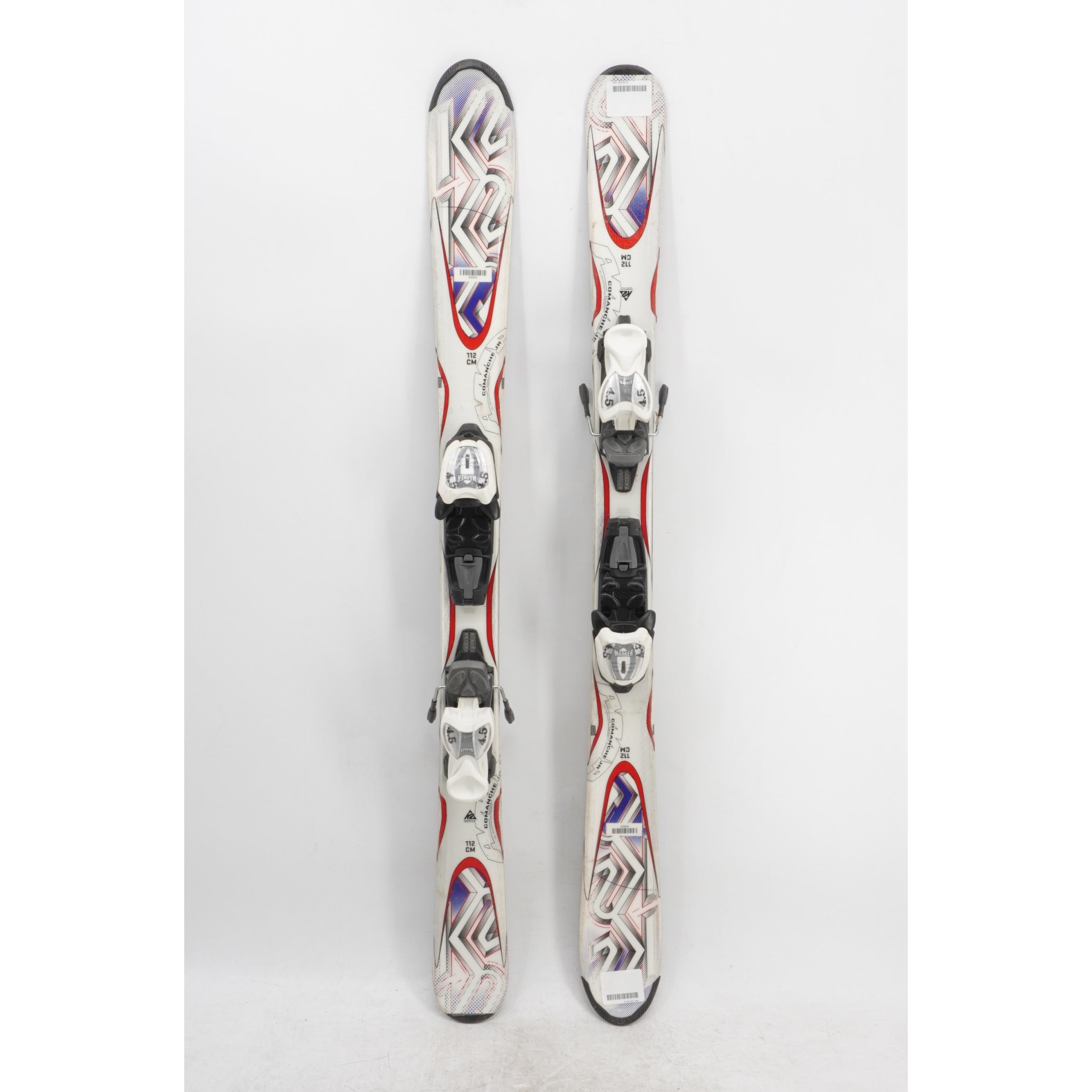 K2 Comanche Jr. Kids Skis with Bindings - 112 cm Used