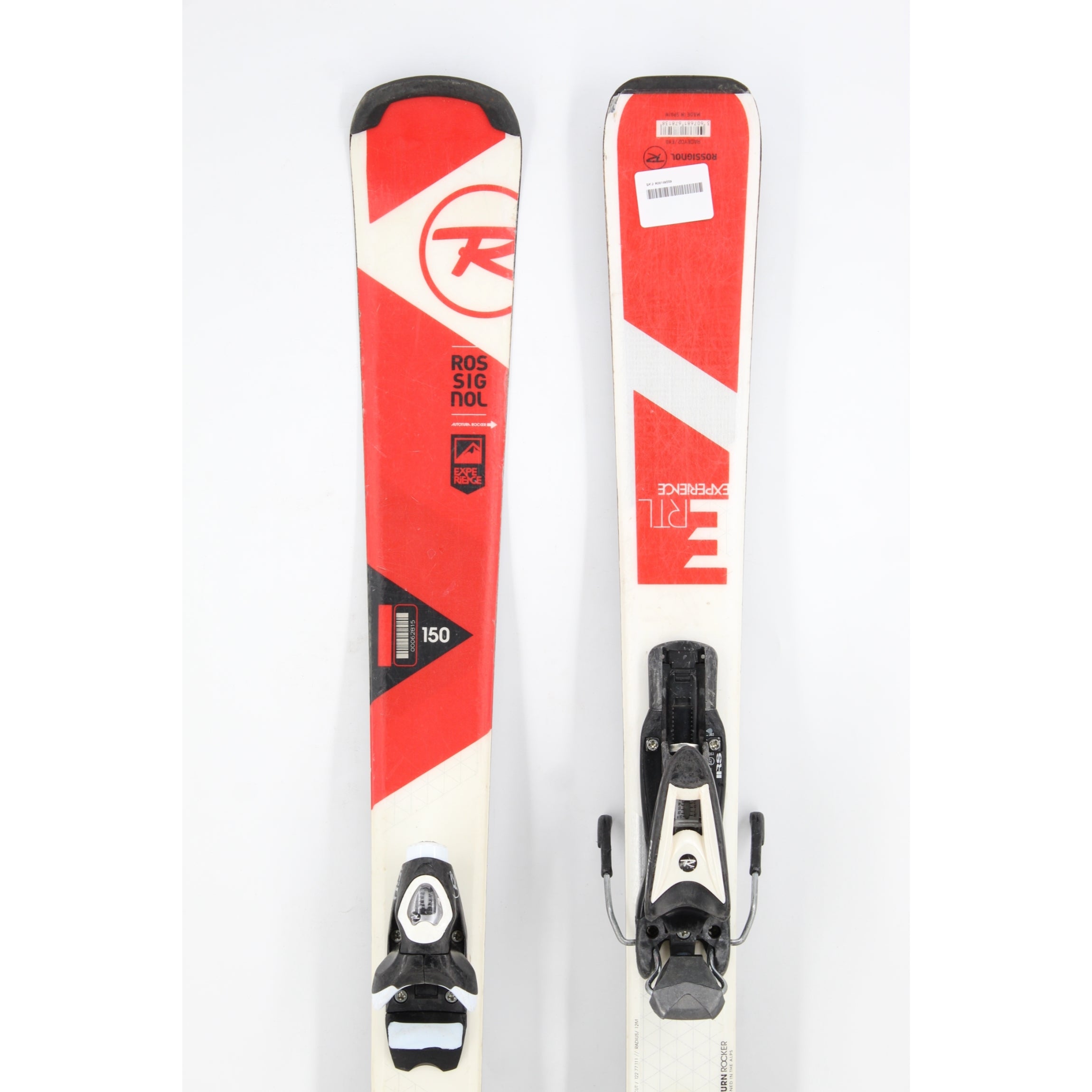 Rossignol Experience RTL Skis with Bindings - 150 cm Used