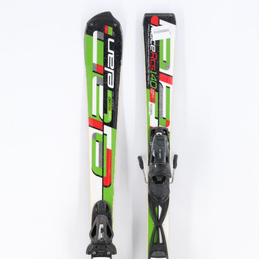 Elan Race Rcs Adult Skis with Bindings - 140 cm Used